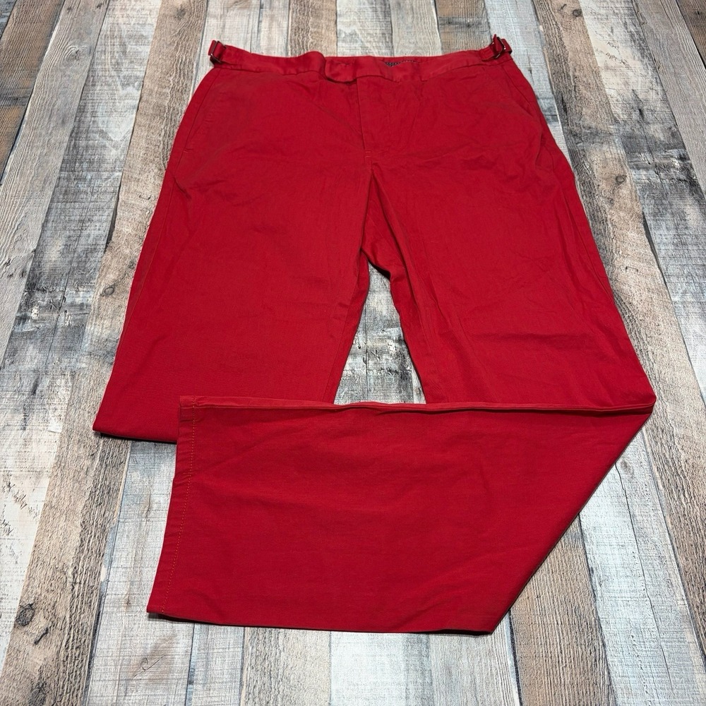 Bonobos Maide‎ Golf Pants Men's 33x32 Red Performance Stretch Chinos